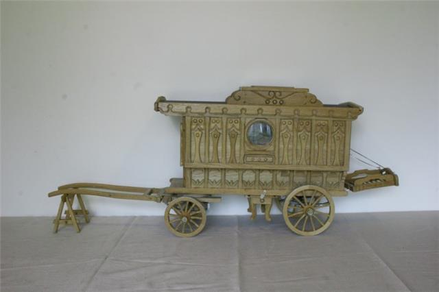 Miniatuur woonwagen, Karrenmuseum Essen